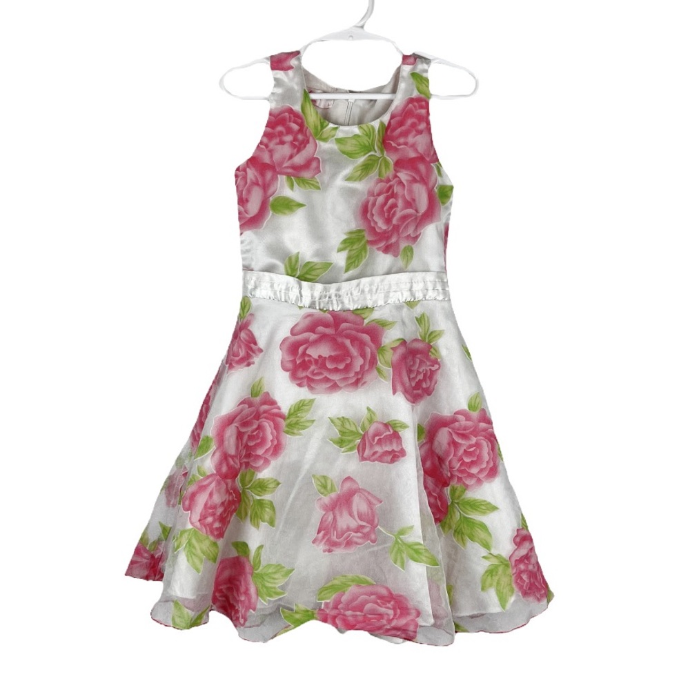 Sunboree Floral Girls Formal Dress Size 6